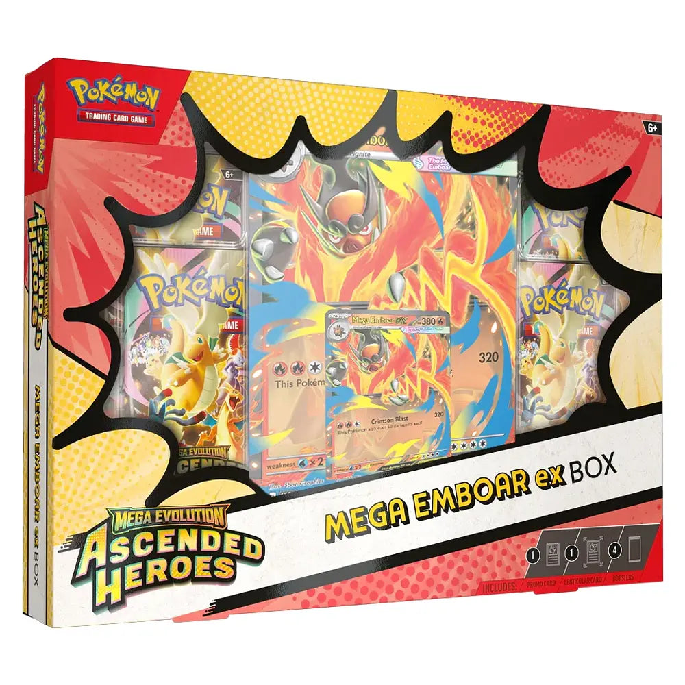 Pokemon TCG: Ascended Heroes - Mega ex Box English