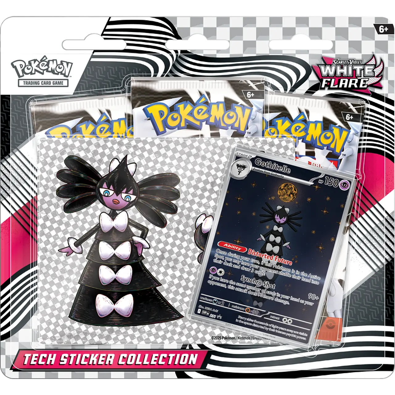 Pokemon TCG: White Flare - Tech Sticker Collection