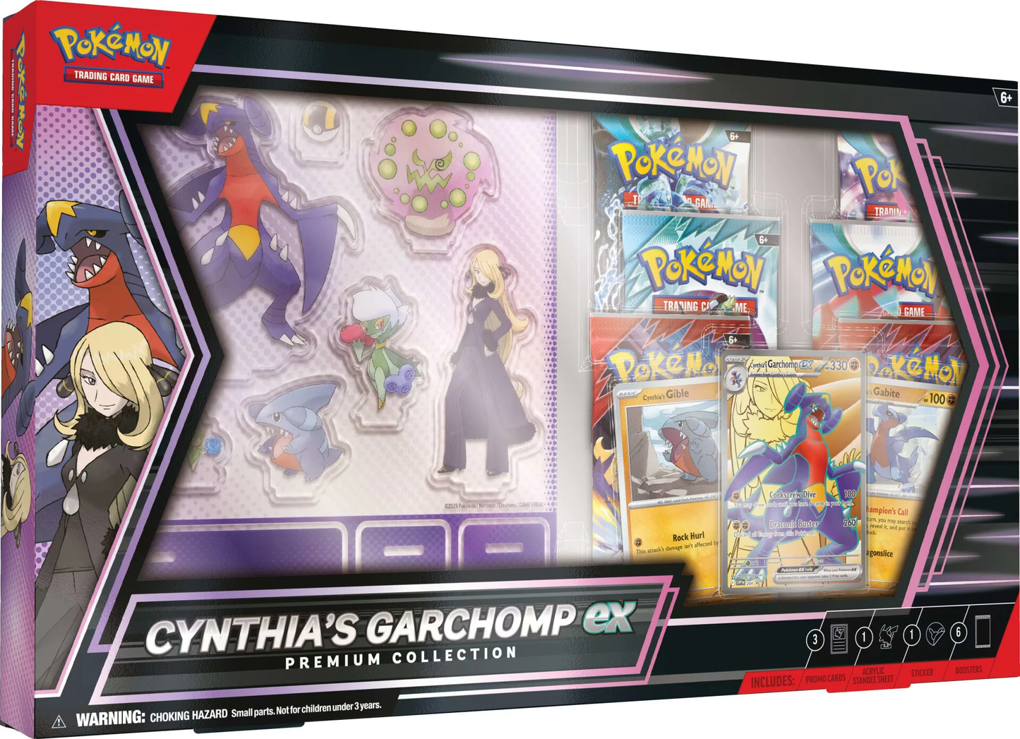 Pokemon TCG: Cynthia's Garchomp Ex Premium Collection - PREVENTA