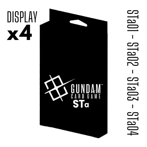 Gundam TCG: ASSEMBLE Starter Decks - DISPLAY (x4)