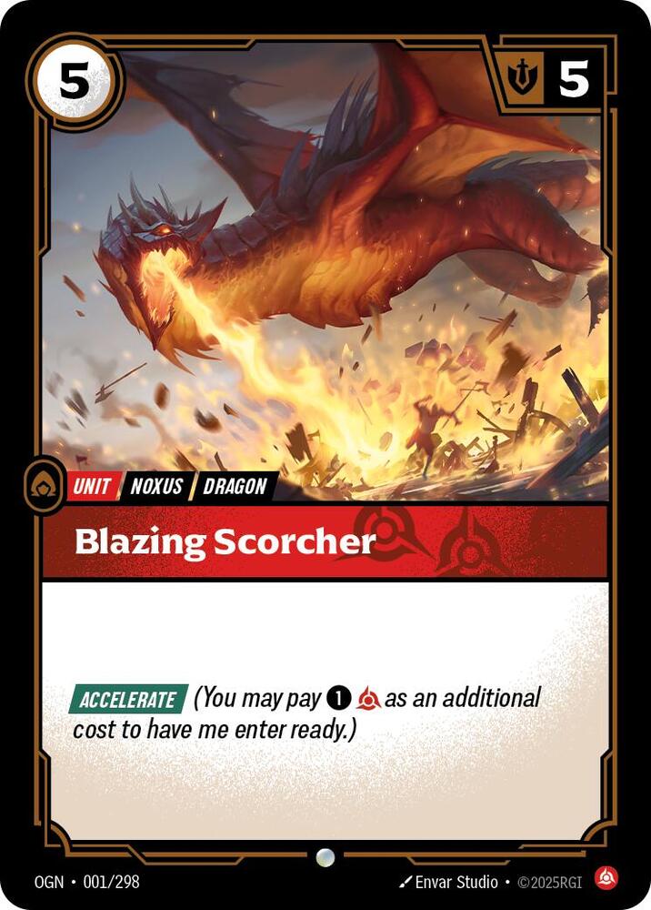 Blazing Scorcher Foil