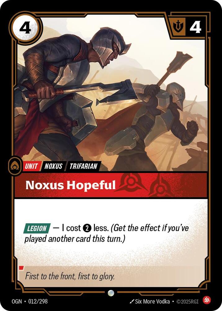 Noxus Hopeful Foil