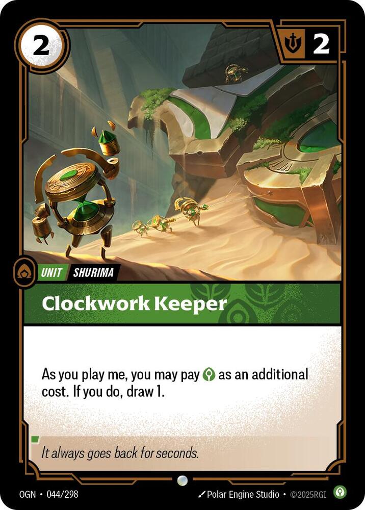 Clockwork Keeper Foil