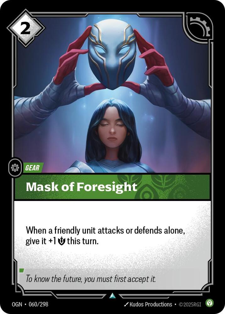 Mask of Foresight Foil