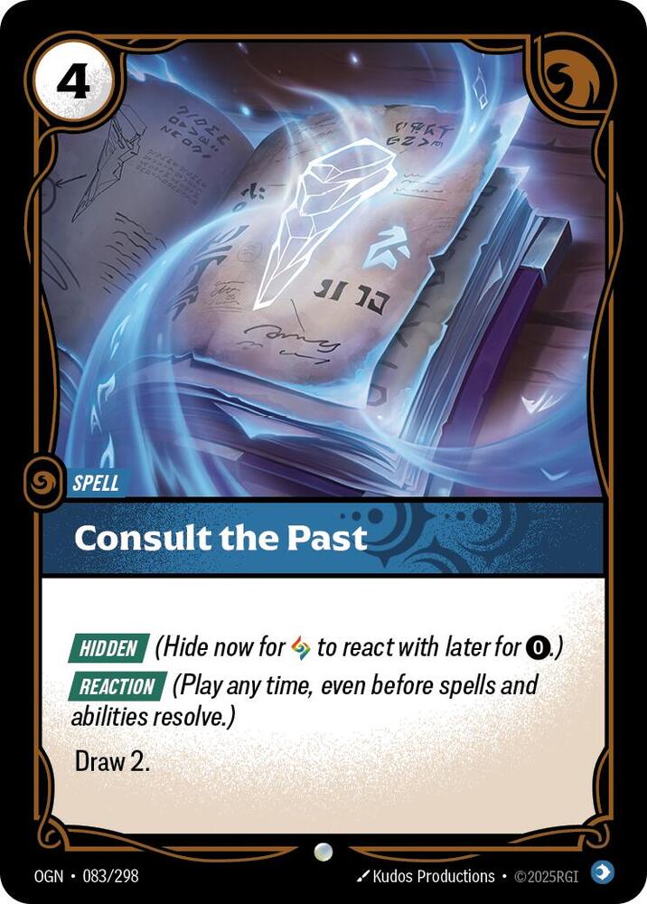 Consult the Past Foil
