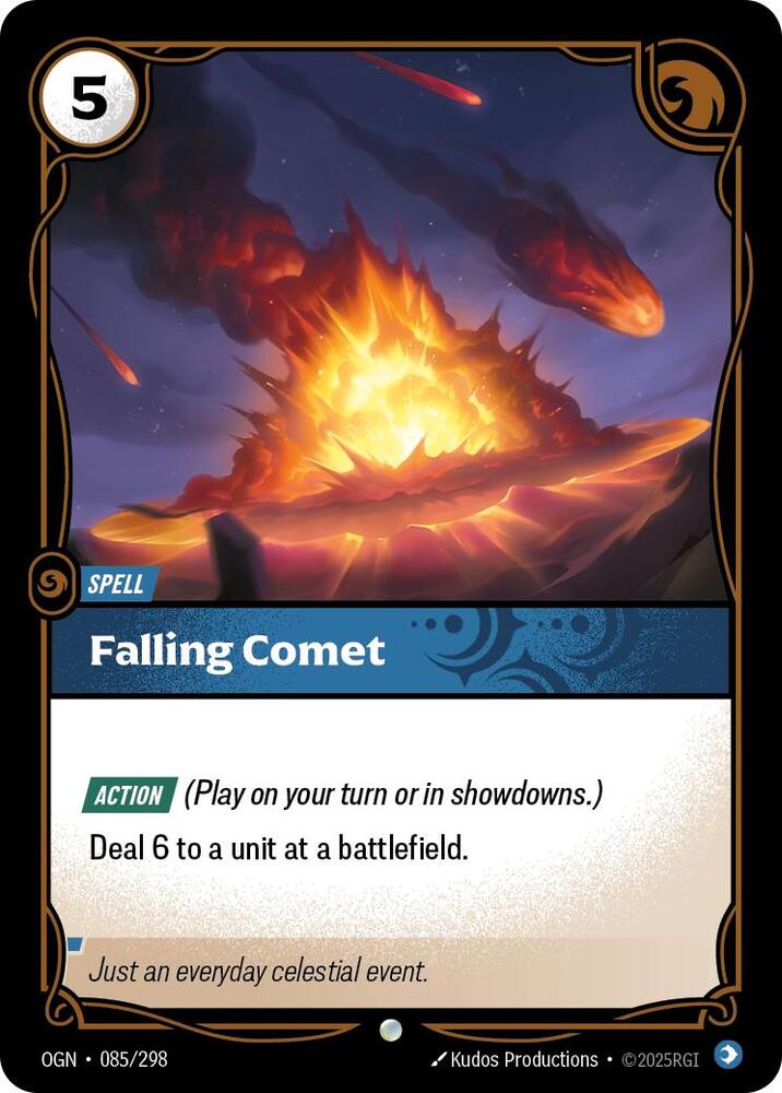 Falling Comet Foil