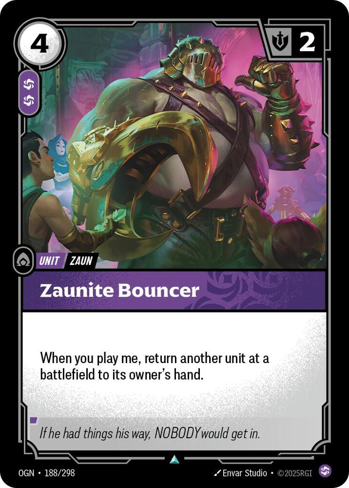 Zaunite Bouncer Foil