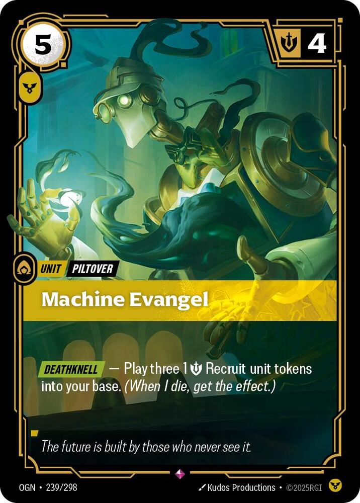 Machine Evangel