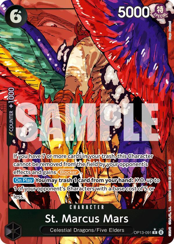 St. Marcus Mars (Alternate Art)