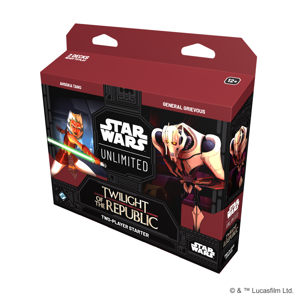 STAR WARS UNLIMITED: Two-Player Starter - 3era Edición
