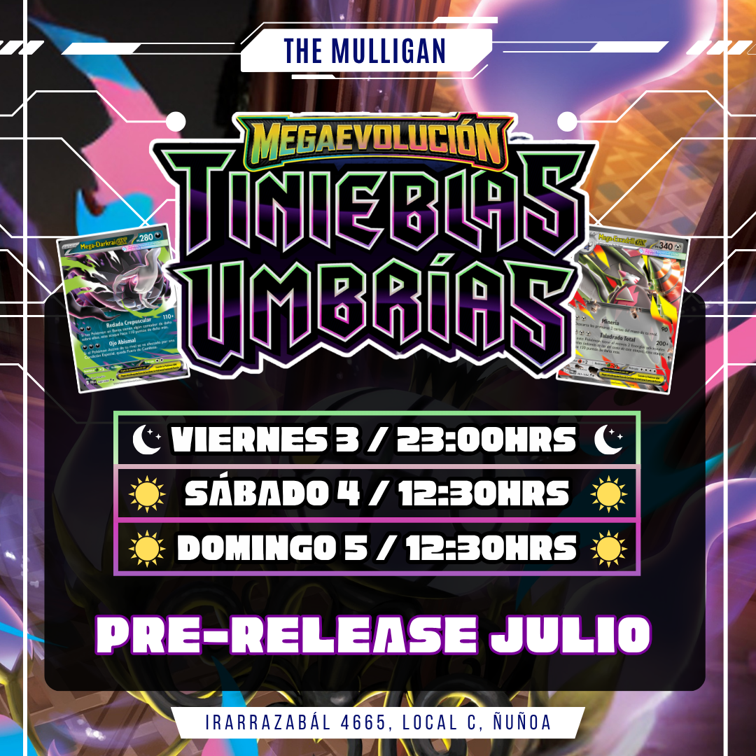 Pokemon TCG: Tinieblas Umbrías - Pre Release (ESP)