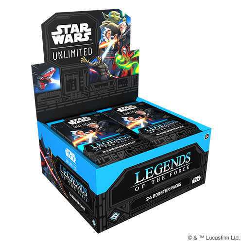 STAR WARS UNLIMITED - Legends Of The Force Booster Display ING