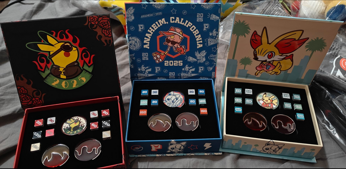 Pokemon TCG: WC25 - Coin, damage-counter Dice & Condition Market Set