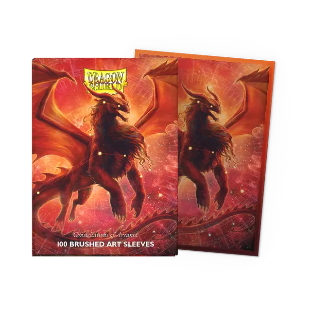 Dragon Shield Sleeves: Standard (100) - Brushed Art