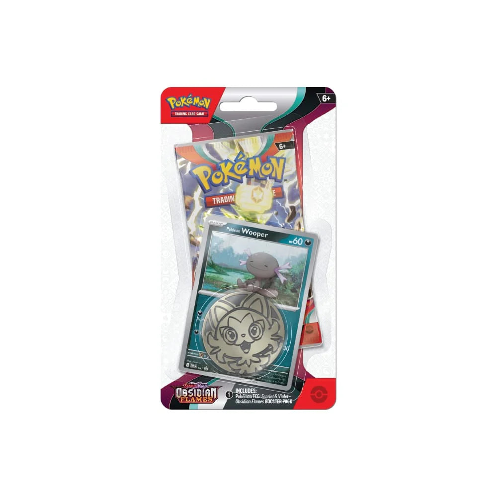 Pokemon TCG: Obsidian Flames Checklane Blister Display - Ingles