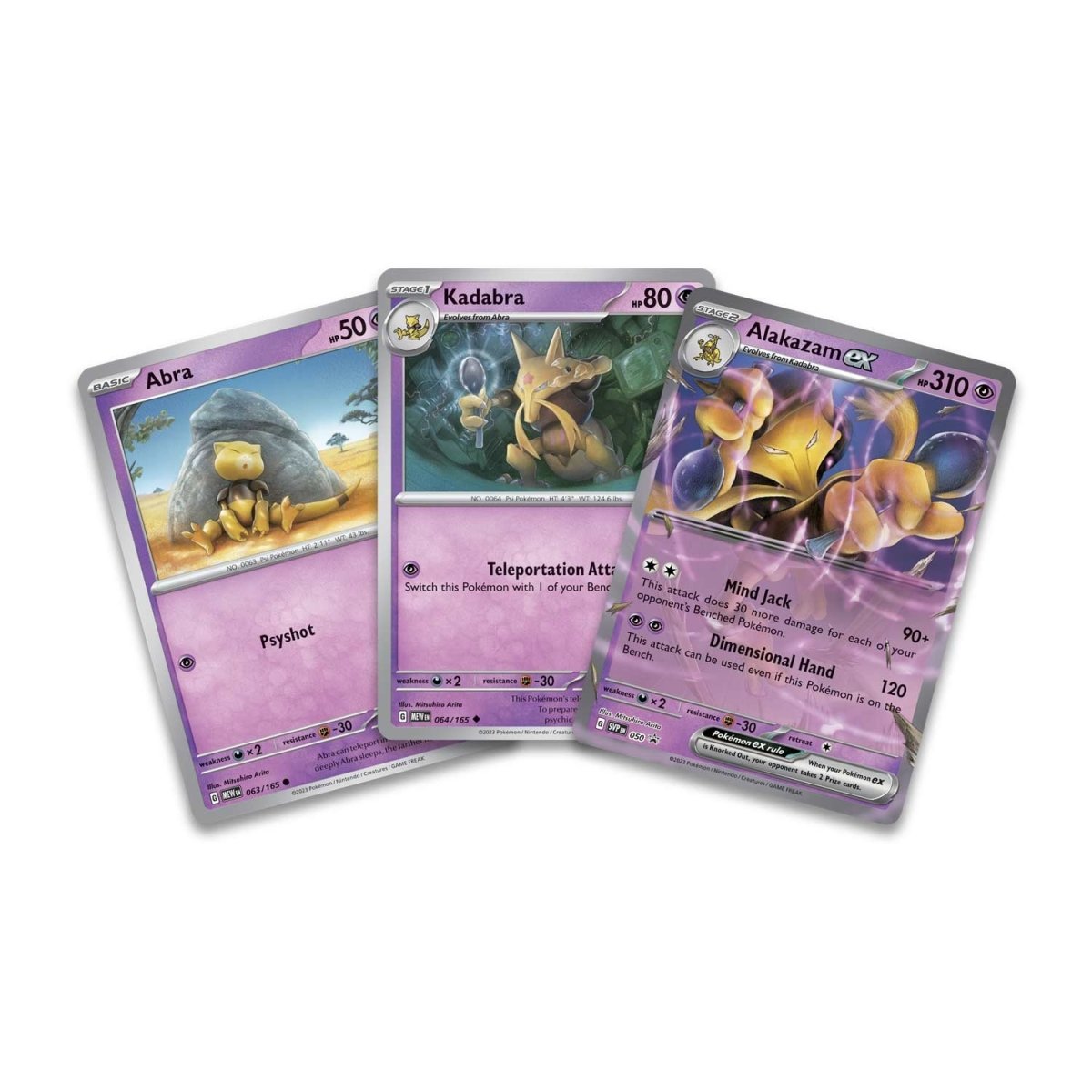 Pokemon TCG: 151 Alakazam ex Collection Box - Ingles