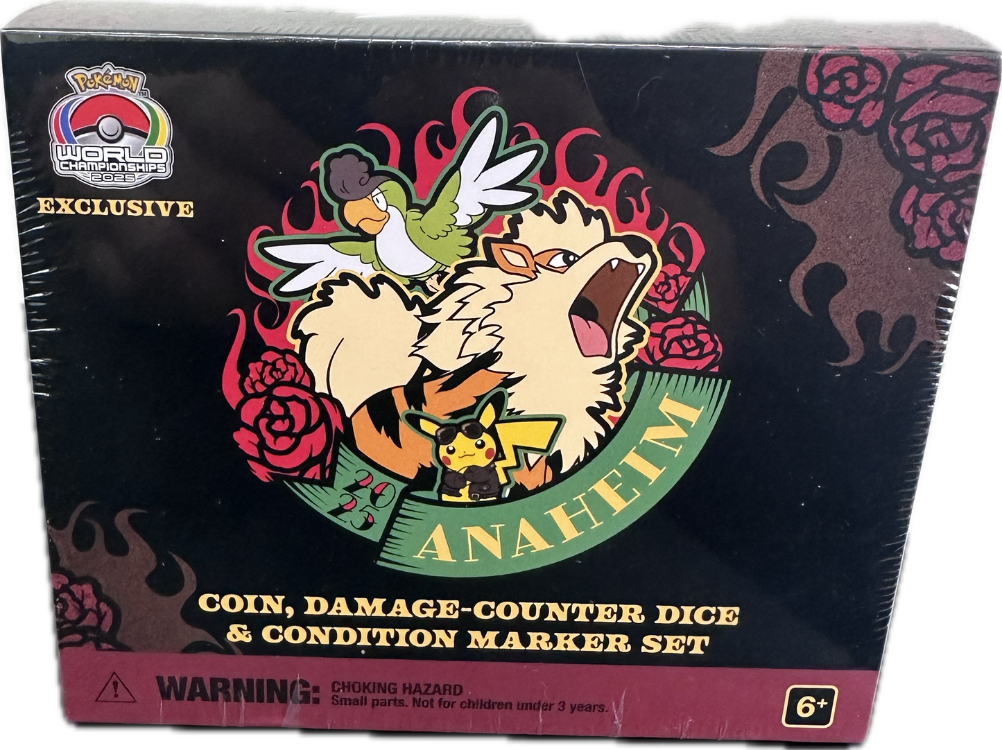 Pokemon TCG: WC25 - Coin, damage-counter Dice & Condition Market Set