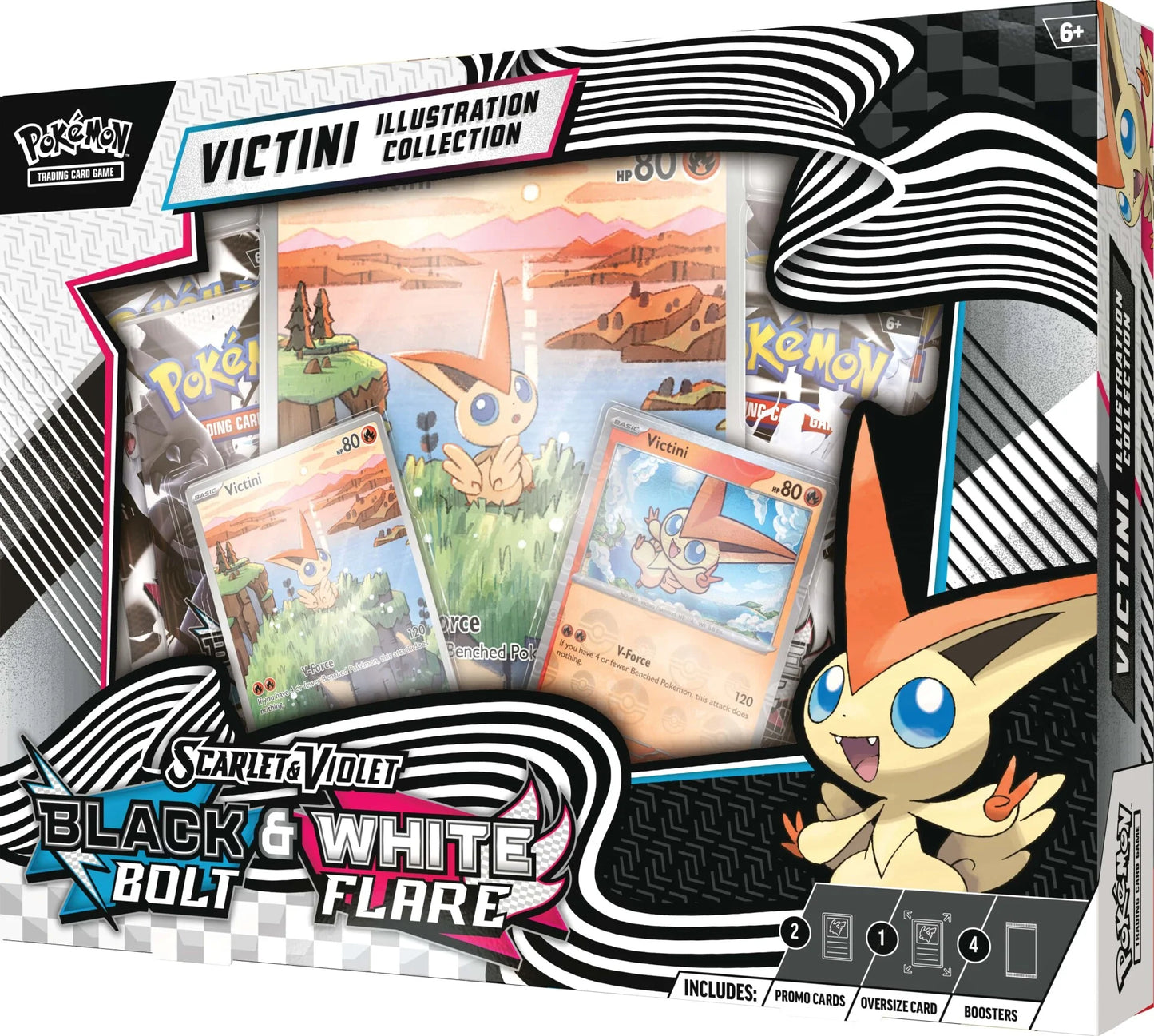 Pokemon TCG: Black Bolt & White Flare - Unova Illustration Collection