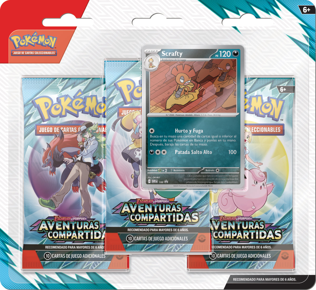 Pokemon TCG: Journey Together - Blisters