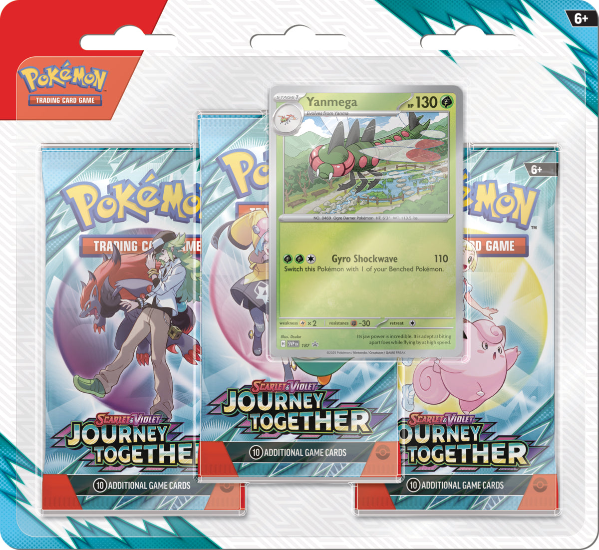 Pokemon TCG: Journey Together - Blisters