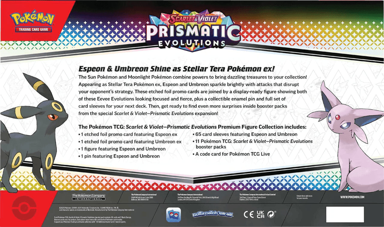 Pokemon TCG: Prismatic Evolutions - Premium Figure Collection