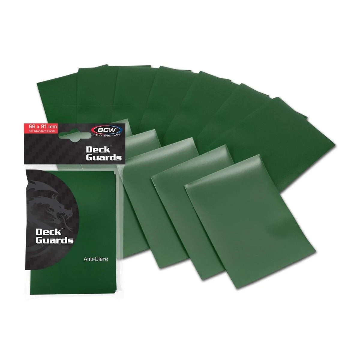 BCW: DECK GUARD MATTE SLEEVES | Glossy | 50 sleeves