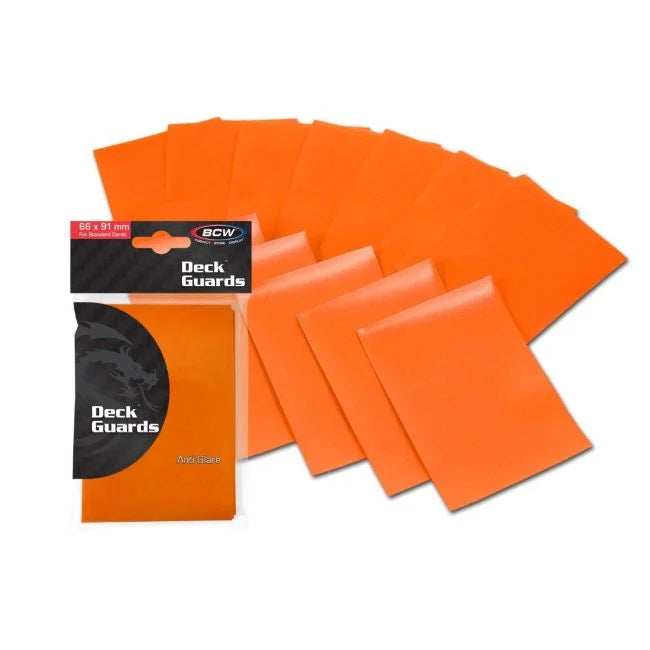 BCW: DECK GUARD MATTE SLEEVES | Glossy | 50 sleeves