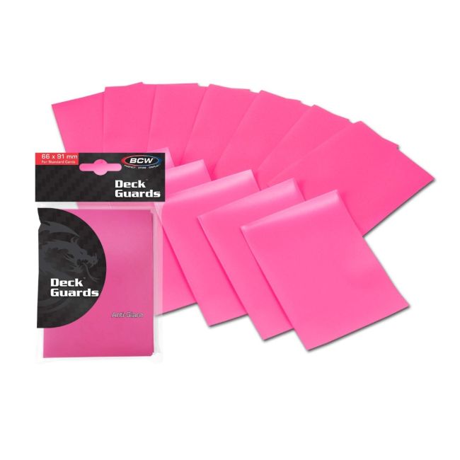 BCW: DECK GUARD MATTE SLEEVES | Glossy | 50 sleeves