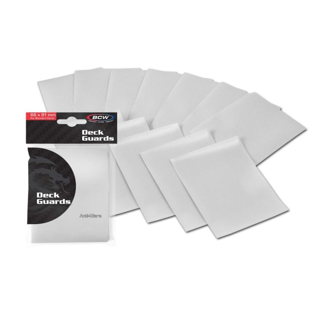 BCW: DECK GUARD MATTE SLEEVES | Glossy | 50 sleeves