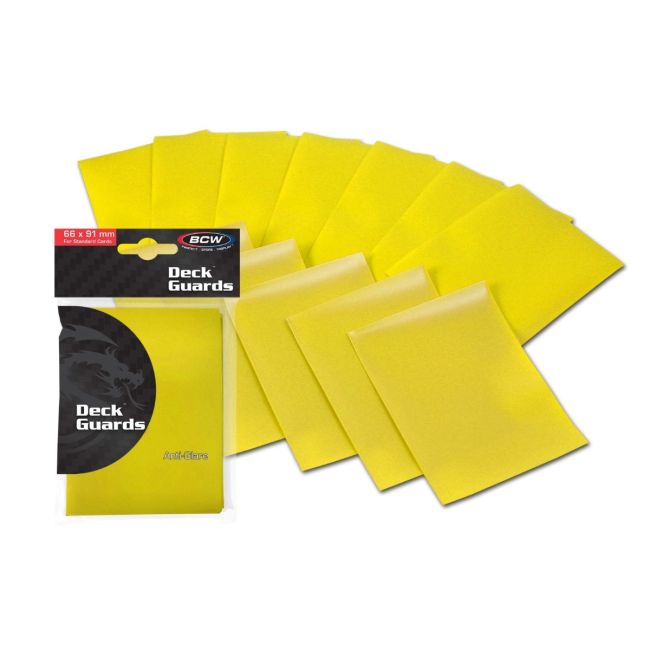 BCW: DECK GUARD MATTE SLEEVES | Glossy | 50 sleeves