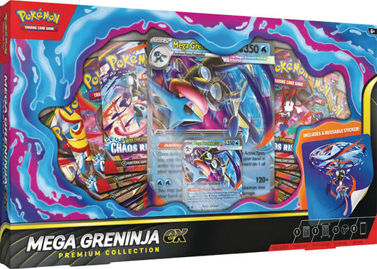 PREVENTA Pokemon TCG: Mega Greninja ex Premium Collection English