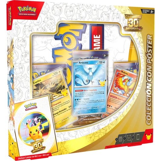 Pokemon TCG: 30th Celebration - Poster Collection Español