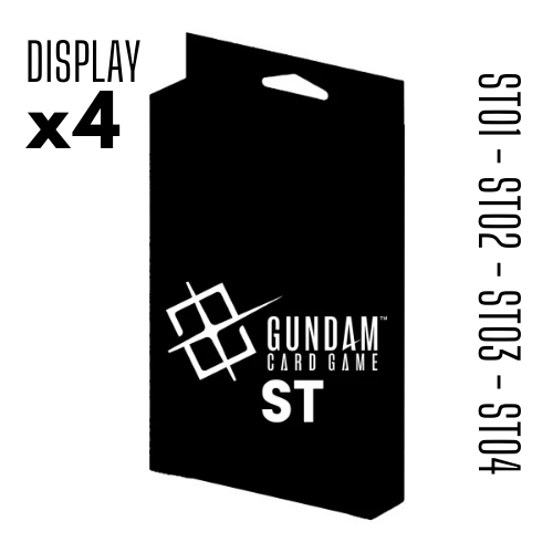 Gundam TCG: Starter Decks - DISPLAY (x4)