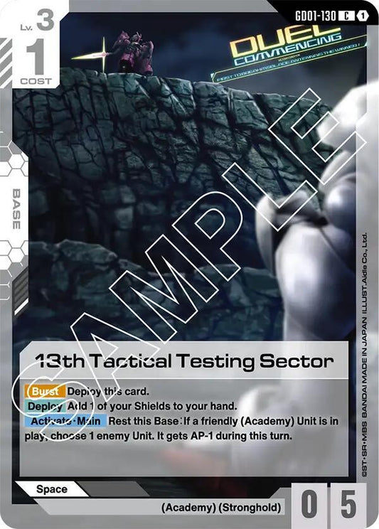 13th Tactical Testing Sector