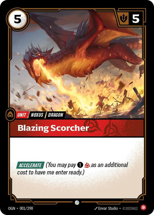 Blazing Scorcher Foil