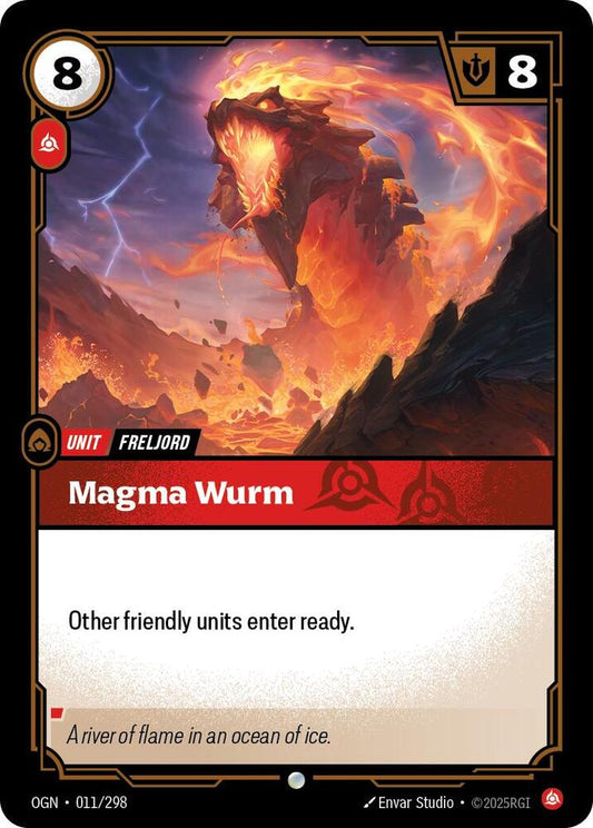 Magma Wurm Foil