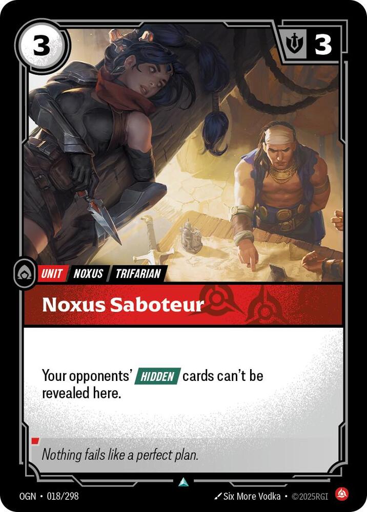 Noxus Saboteur Foil