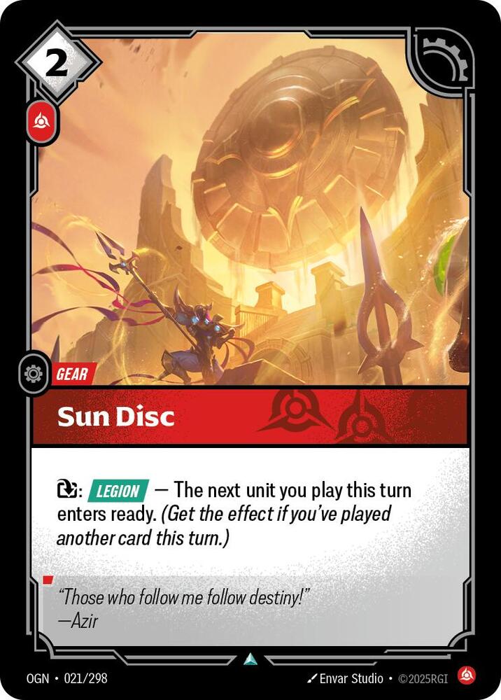 Sun Disc Foil