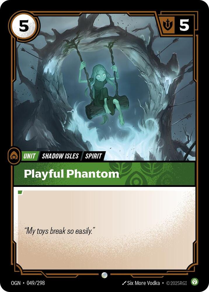 Playful Phantom Foil