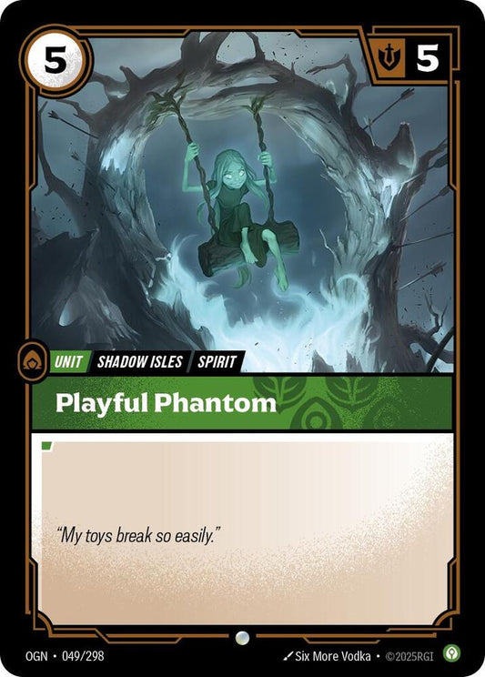 Playful Phantom Foil