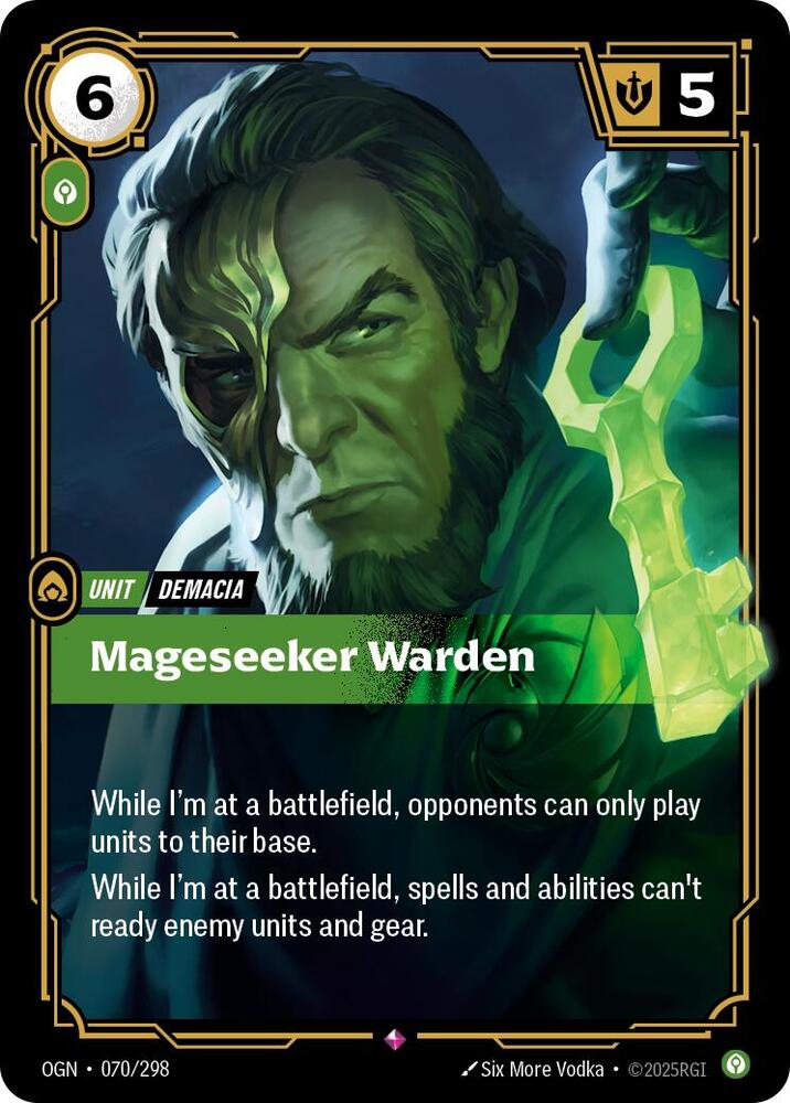 Mageseeker Warden