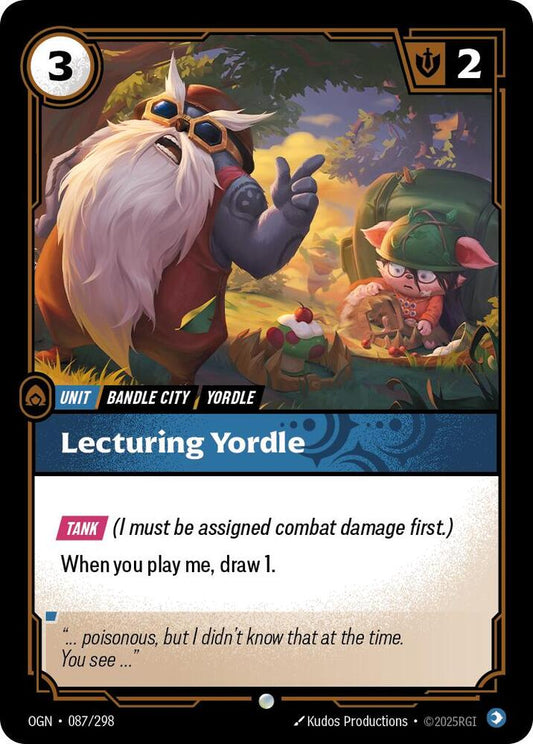 Lecturing Yordle Foil