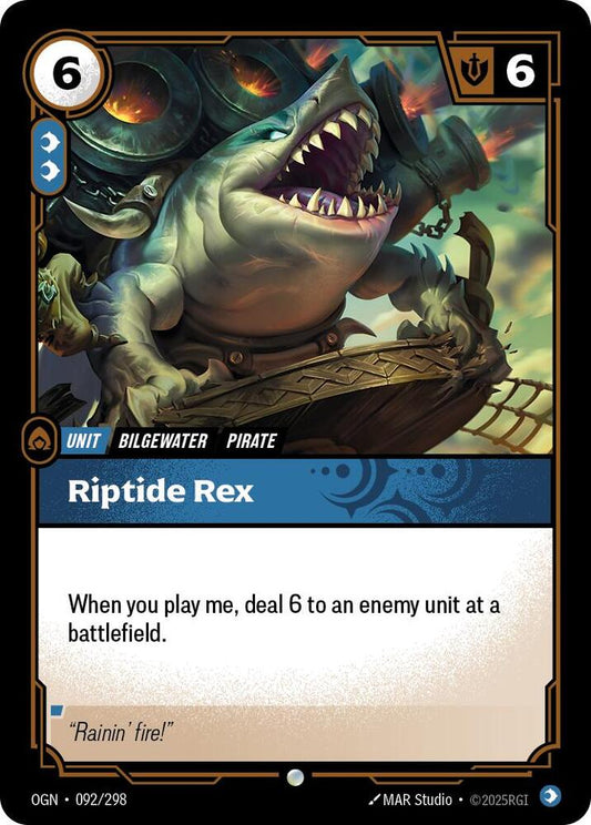 Riptide Rex Foil
