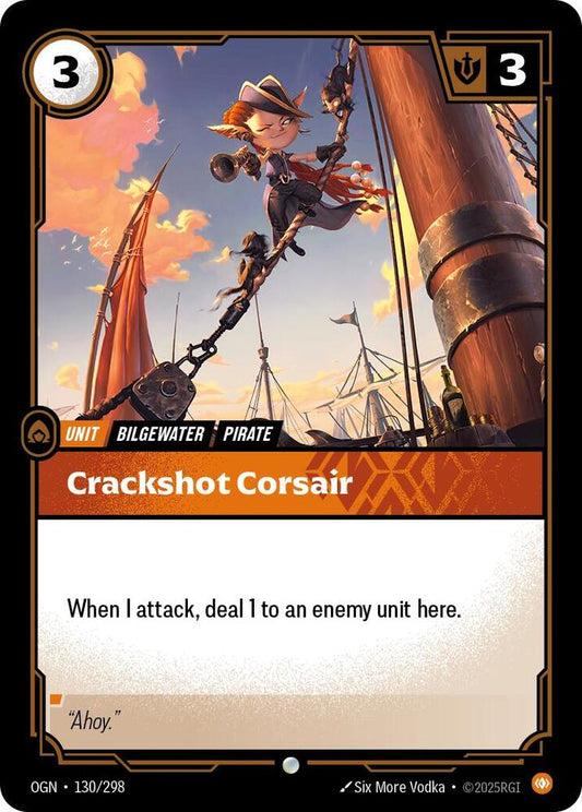 Crackshot Corsair Foil
