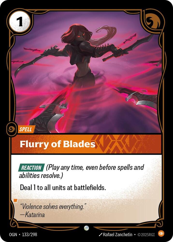 Flurry of Blades Foil