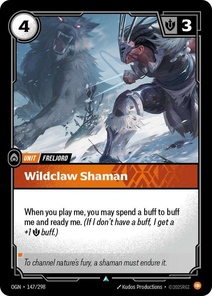 Wildclaw Shaman Foil