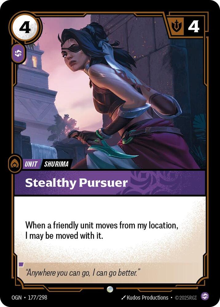 Stealthy Pursuer Foil