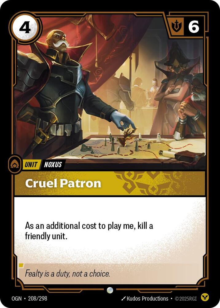 Cruel Patron Foil