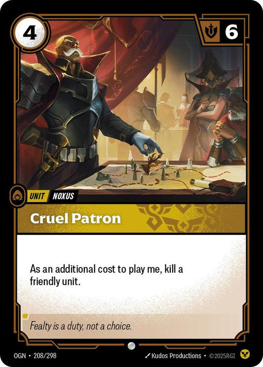 Cruel Patron Foil