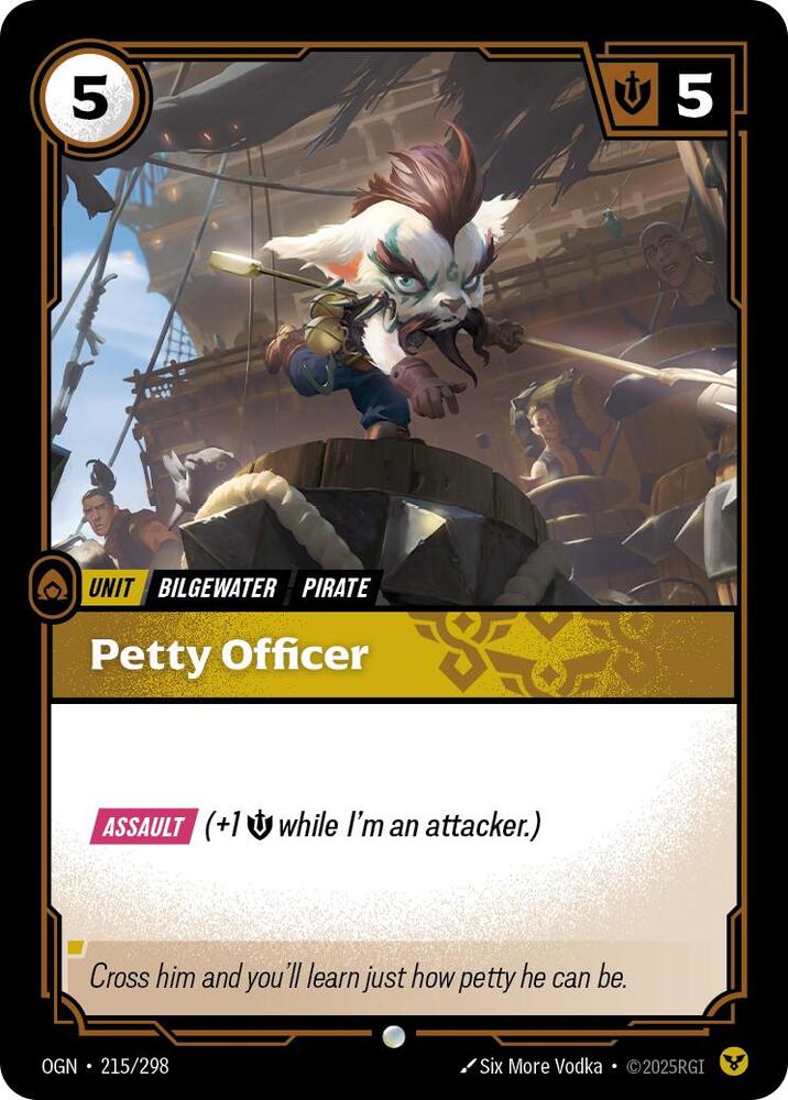Petty Officer Foil